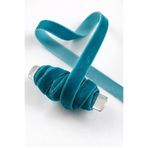ZEYMERADE Turkuaz Kadife Kurdele 1cm 5mt, Gelin, Damat, Bohça, Nişan, Çeyiz, Nikah, Hediye, Şeker, Süsleme