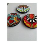 ZeyMin Art Kuş ve Çiçek Temalı 3lü Duvar Süsü