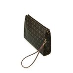 Zeyne Zyn04 Kahverengi Kadın Baskılı Clutch Çanta Şık Portföy El Çantası Günlük Kullanım
