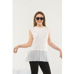 Zeynep Butik Piliseli Penye Içlik Tunik 1387