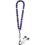 Zeynep Büyükbay Ametist Doğal Taş Tesbih 33'Lü