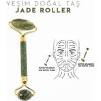 Zeynep Büyükbay Yeşim Taşı Yüz Masaj Aleti (Jade Roller) - Yeşil