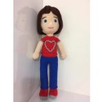 Zeynep Karakter Bebek Amigurumi Organik Oyuncak