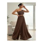 ZEYNEP RANA KADIN KETEN DÖKÜMLÜ SALAŞ KESİM WIDE LEG PALAZZO PANTOLON