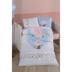 Zeynep Tekstil Clasy Ranforce 100% Pamuk Bebek Nevresim Takımı Bambi V1 Pudra - 100 x 150 cm