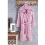 Zeynep Tekstil Pamuklu Kapsonlu Genc Bornoz Unisex Garson Boy Bornoz