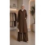 zeynepkocyigit Ham Keten Tunik Pantolon Takım