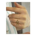 ZEYNEPLİ GOLD 14 Ayar Altın Şirin Z Harfli Kolye