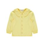 ZEYNEVA Timo Kız Reglan Kollu Bluz 6-9 Yaş - Sarı