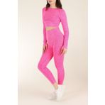 Zeynos Giyim Spor Seamless Tayt Takım