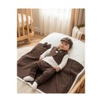ZEYNUKO ERKEK BEBEK WAFFLE 7'Lİ YENİDOĞAN HASTANE ÇIKIŞI ZIBIN SETİ