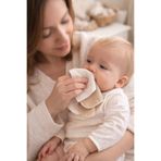 ZEYPBA %100 Pamuklu Bebek Müslin Ağız Mendili - 8 Li - Ekru / Bej Karışık %100 Pamuklu