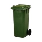 Zeyrek Plastik Çöp Konteyner 120 Litre Yeşil