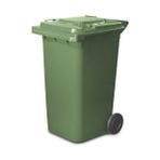 Zeyrek Plastik Yeşil Çöp Konteyneri 240 lt