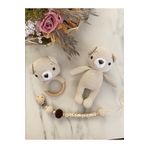 Zey's Amigurumi Amigurumi Yenidoğan 3 lü Set Ayıcık