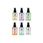 Zeytin Çiçeği & Safran & Beyaz Zambak & Tütün & Limon & Ice Fresh Kolonya 50 Ml Elegance 6'Lı Set