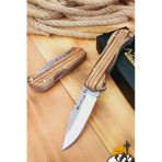 Zeytin Sap Kamp Çakısı Outdoor Piknik Çakısı Bahçe Çakısı (ÇKW-473)