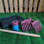 Zeytın Tırmıgı + Zeytın Dılme Aparatı + Fırca Sapı + 6X12 Zeytın Sergenı Zeytın Toplama Taragı Ve Zeytın Cızme Aletı