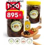 Zeytinci Abla Organik(2026 Yeni Sezon) Çevirme Siyah Zeytin 1000 gr