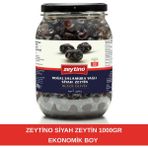 Zeytino Gemlik Siyah Zeytin 1 kg (351/410) 2XS-3XS