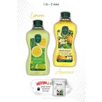 Zeytinyağlı Çeşme Limonu ve Hawaii Ananas Sıvı Sabun 1.5L ve ROSIE