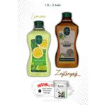 Zeytinyağlı Çeşme Limonu ve Zeytinyağlı Sıvı Sabun 1.5L ve ROSIE