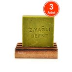 Zeytinyağlı Defne Sabunu El Yapımı Doğal 120 G x 3 Adet