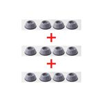 ZeytStore Beyaz Eşya Altlığı Ayağı Çamaşır Bulaşık Makinası Buzdolabı Yükseltici Titreşim Önleyici 12 Adet ZEYTAYAKSTOPER4X3