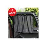 ZEYZEN 2 Adet Oto Yan Cam Perde Araç Arka Cam Güneşlik Bebek Çocuk Için Gölgelik Araba Perdesi