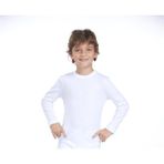 Zeyzey Uzun Kol Ribana T-Shirt 2'Li Set Erkek Çocuk 5 - 6 Yaş Beyaz Bisiklet Yaka
