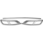 ZEZ Oto Aksesuar Vw Passat B8,5 Egsoz Kromu Difüzör 2019 Sonrası Paslanmaz Krom