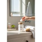 zezedesing Bambu Kapak Cam Pamuk Kavanozu Kutusu 250ml