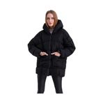 ZF BOUTIQUE Oversize Şişme Mont Siyah S