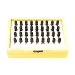 Zg Store 26127 36 Pc Letter And Number Punch Set