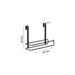 Zg Store Havluluk Peçetelik Askısı Banyo Mutfak Düzenleyicisi Kağıt Rulo Havlu Askılığı Pratik Siyah Rulo