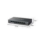 Zg Store MS108GP, 8-Port Gigabit Desktop Switch With 7-Port Poe+ - 1 TB - 1 GB