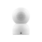 Zg Store Xiaomi Akıllı Kamera C400, 1440P Wifi Kamera, Bebek Monitörü, Iç Mekan Kamerası, Evcil Hayvan Kamerası, Gece Görüşü, 360° Dönen Başlık, Beyaz
