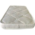 ZG Ticaret Çift Kişilik 140x190x10 Sünger Yaysız Bambu Kumaş Yatak - 140 x 190 cm