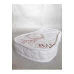 ZG Yatak Anne Yanı Bambu Oval Beşik Yatagı 50x90x10