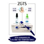 Zgts Blue Line Dermaroller 0.25mm Titanyum 192 Iğneli Derma Roller