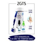Zgts Blue Line Dermaroller 0.50mm Titanyum 192 Iğneli Derma Roller