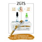 Zgts Dermaroller 0.50mm Dezenfektan Hediye 192 Titanyum Iğneli Gold Derma Roller