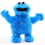 Zhaitui Sevimli Elmo Kurabiye Peluş Oyuncak Bebek Çocuk Tatil Hediyesi (Yurt Dışından) - 27cm