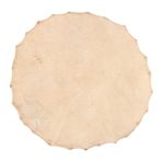 Zhangpu Keçi postu kulak zarı, 36 cm düz yuvarlak parça, Bongo Şaman Djembe davulları için, yedek parçalar, aksesuarlar