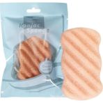 Zhaowen Shop No.6 Tarzı 1 Adet Doğal Yumuşak Konjac Yüz Puf Vücut Temizleme Çabuk Kuruyan Sünger Dalga Desen Exfoliator Temizleyici Skolors Korumak (Yurt Dışından) - Renkli
