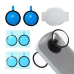 Zhenqi Ricoh Theta SC2/S/V için organik temperli cam Günlük kullanım veya çekim için kolay monte edilebilir ve sökülebilir