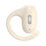 ZHFFTM Kulak Asılı Stil Kablosuz Kulaklıklar, Tek Kulak Bluetooth 5.4 Hi-Fi Stereo Müzik Kulaklıklar, Kulak Kancası Spor Kulaklıklar, Gürültü Azaltma Hava İletim Kulaklıkları (Cilt Rengi)