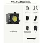 Zhiyun Molus X200 COB Combo Paket 200W Taşınabilir LED Video Işığı - Siyah