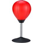 ZHKJ Shop Masaüstü Yumruk Topu Stres Kabartması Buster Hız Fitness Dikey Boks Topu Emme Tutucu (Yurt Dışından) - Beyaz