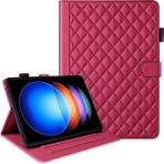 ZHKJ Shop Xiaomi Pad 6s Pro 12.4 Kırmızı Deri Tablet Kılıfı (Yurt Dışından)